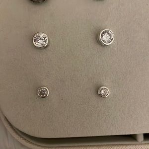 First and second earring set